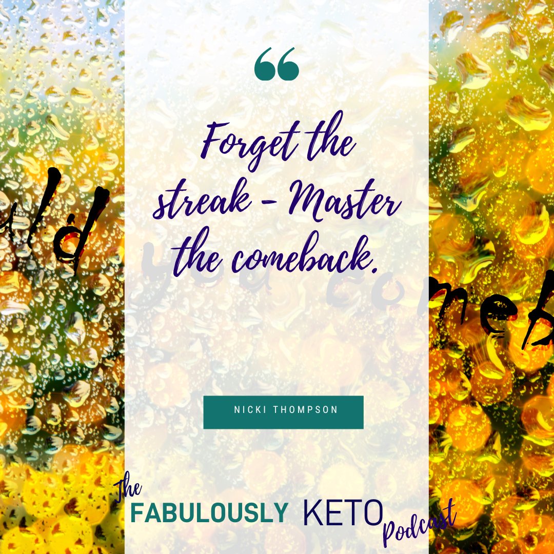 Nicki Thompson challenges the obsession with perfect streaks. Nicki explains why real success in health and fasting isn’t about never slipping up but about how quickly and calmly you find your way back. Consistency is built in the comeback.

Episode 254