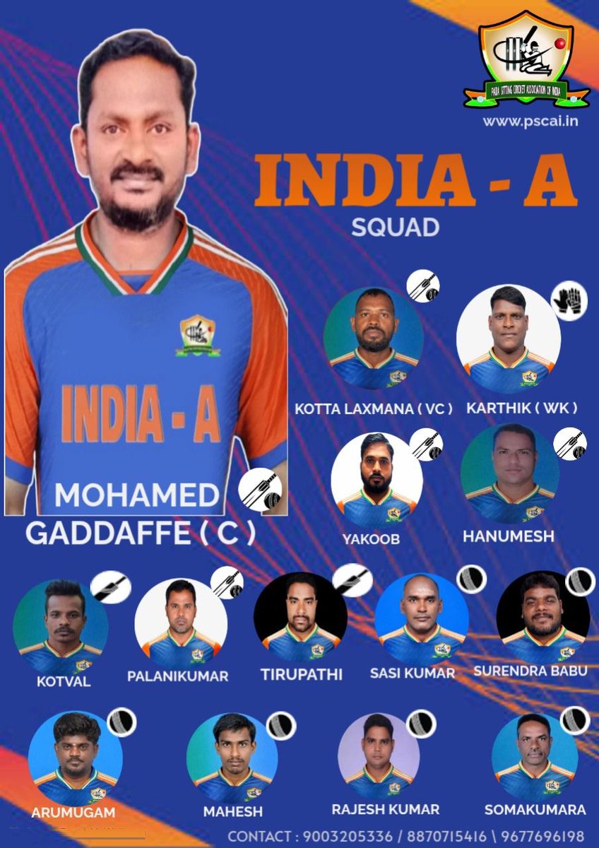 SITTINGCRICKET's tweet photo. India A &amp; India B – Official Squad for the upcoming tournament. Wishing all players the very best.
EXECUTIVE COMMITTEE MEMBERS -PSCAI
@BCCI 
@TNCACricket 
@dcciofficial 
@StarSportsTamil 
@balaharidass_r 
@SEENUTHEROCK 
@drgaddaffe https://t.co/JLEFpXvOne