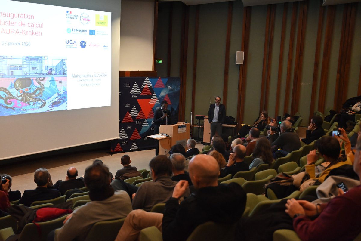 Image de Préfète de l'Isère - #Innovation 🖥️ | Inauguration du cluster de calcul CINAURA-KRAKEN
« La maîtrise des données et de