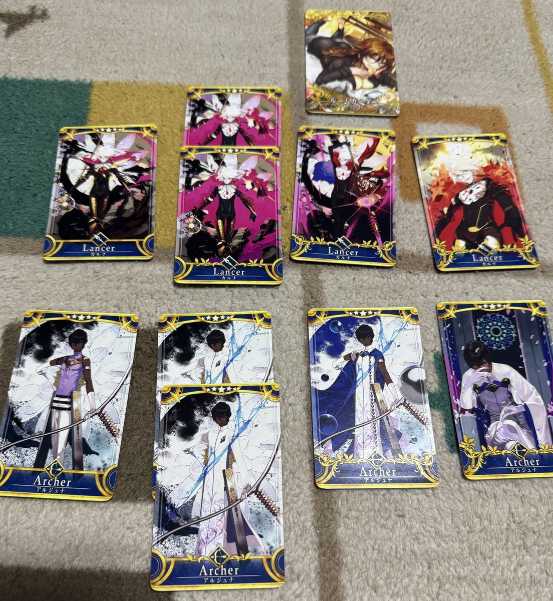 アーケードまともに出来なかったけど欲しいカードはゲット出来て大満足