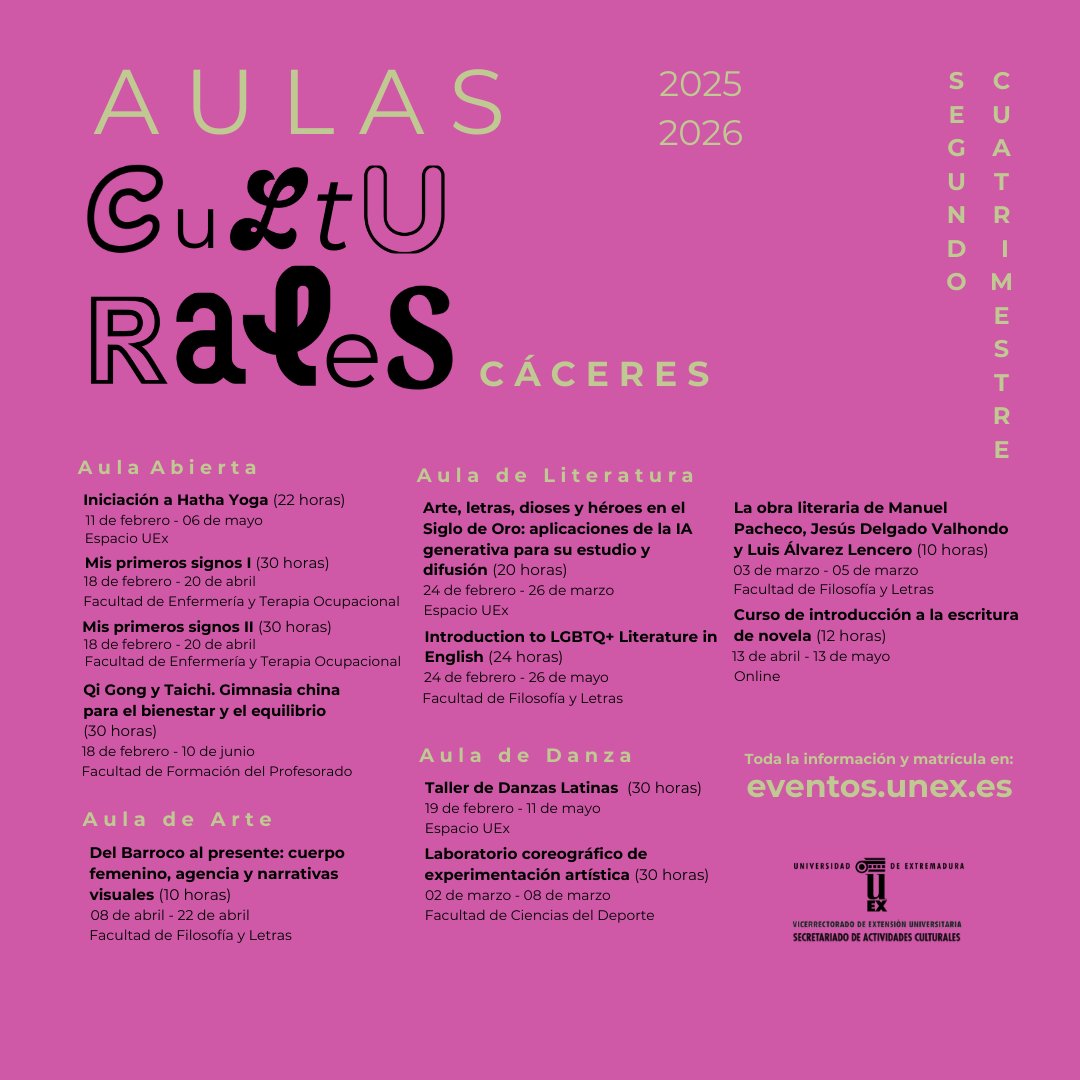 Extensión Universitaria UEx tweet media