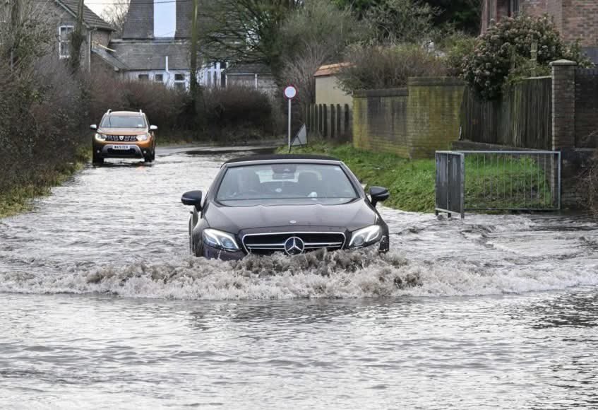 Storm Chandra:
Chandra?
That’s not a British name.
Why not Storm Colin?😤
Down here in Dorset we’ve been flooded out.
Jill in the village shop can’t get her yeast supplies for baking. 
I can’t take Ramrod for a walk and Bunty is moist beyond belief!
Sort it out Starmer!
🤬