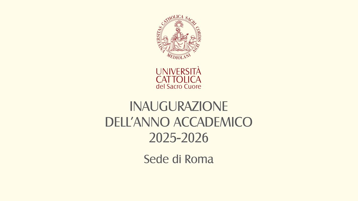 Università Cattolica tweet media