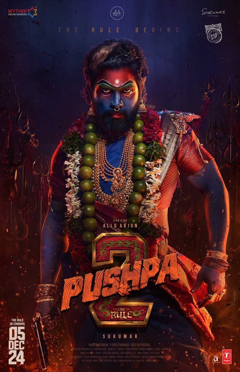 【公式】映画『 プシュパ 君臨 』 tweet media