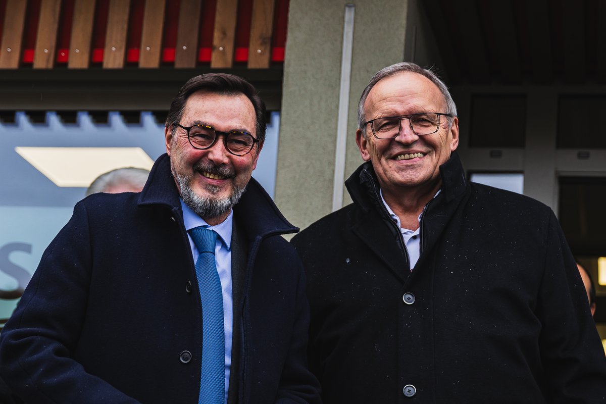 Prefet57's tweet image. #santé ⚕️ I Pascal Bolot, préfet de la Moselle, a participé à l'inauguration de la maison départementale de la santé de #Bitche

🎯 La première Maison départementale de la santé a été inauguré, mardi 27 janvier, sur le territoire de la Communauté de Communes du Pays de Bitche