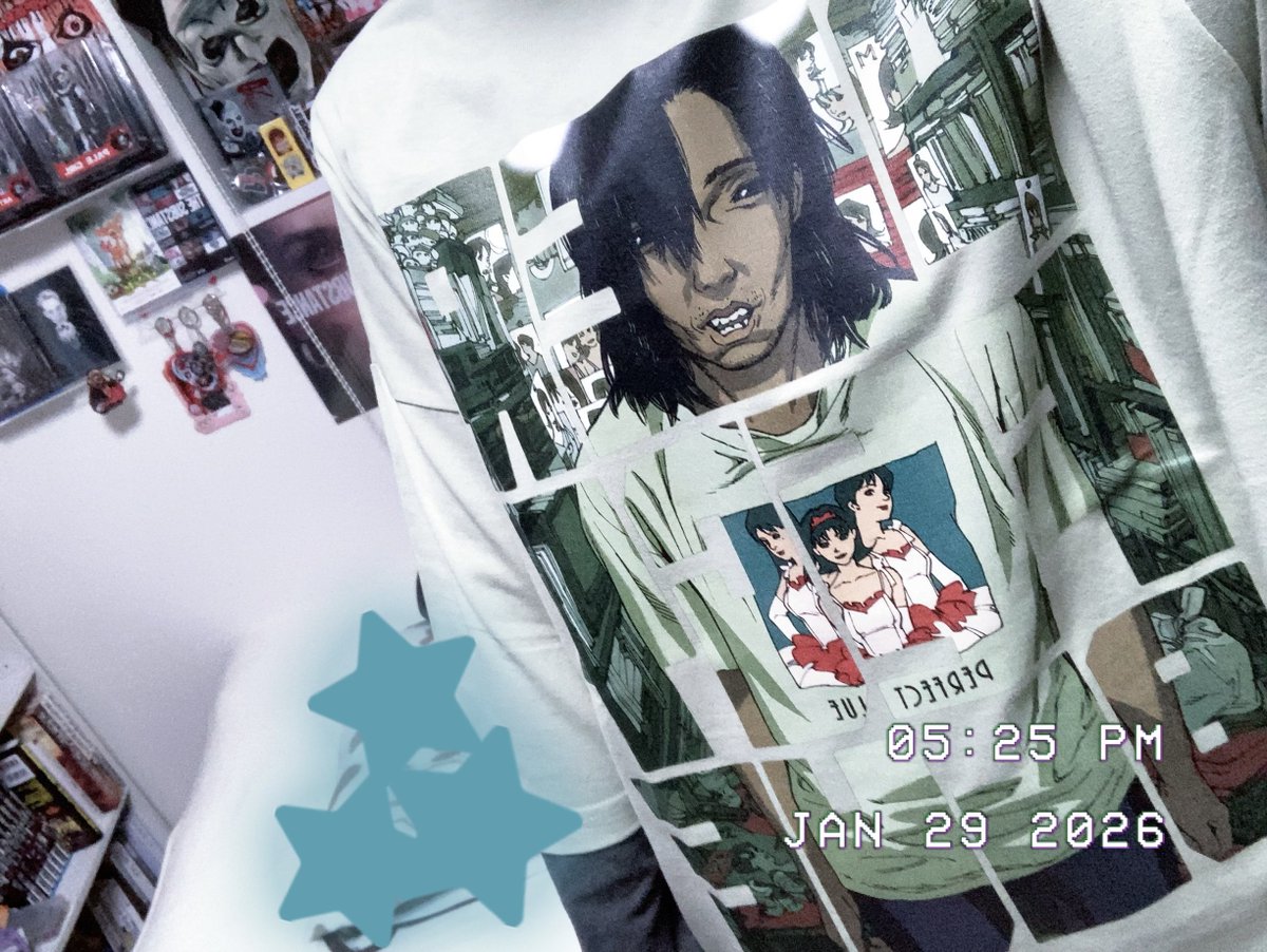 PERFECTBLUE #パーフェクトブルー #今敏 #新しいTシャツが良い #内田守