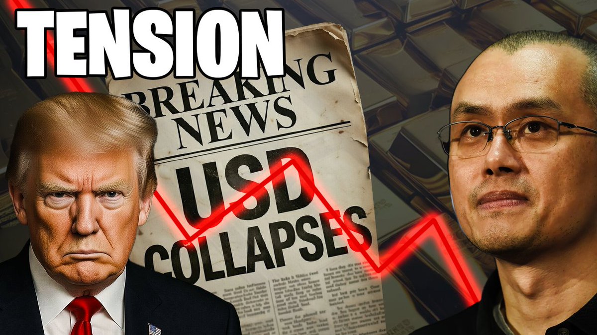 US DOLLAR IS ABOUT TO COLLAPSE!! GOLD SURGES AS FEAR PEAKS!! CRYPTO DRAMA  IS BACK!! WATCH HERE👇 https://t.co/rX6zBCMmvp