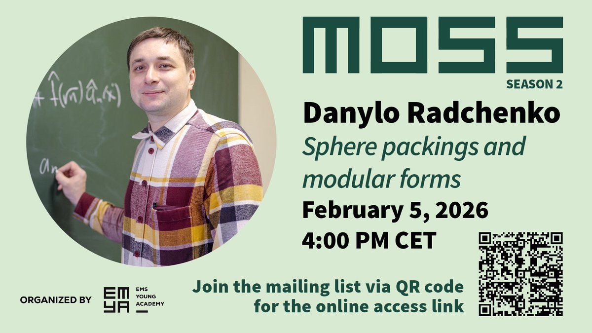 European Mathematical Society tweet media