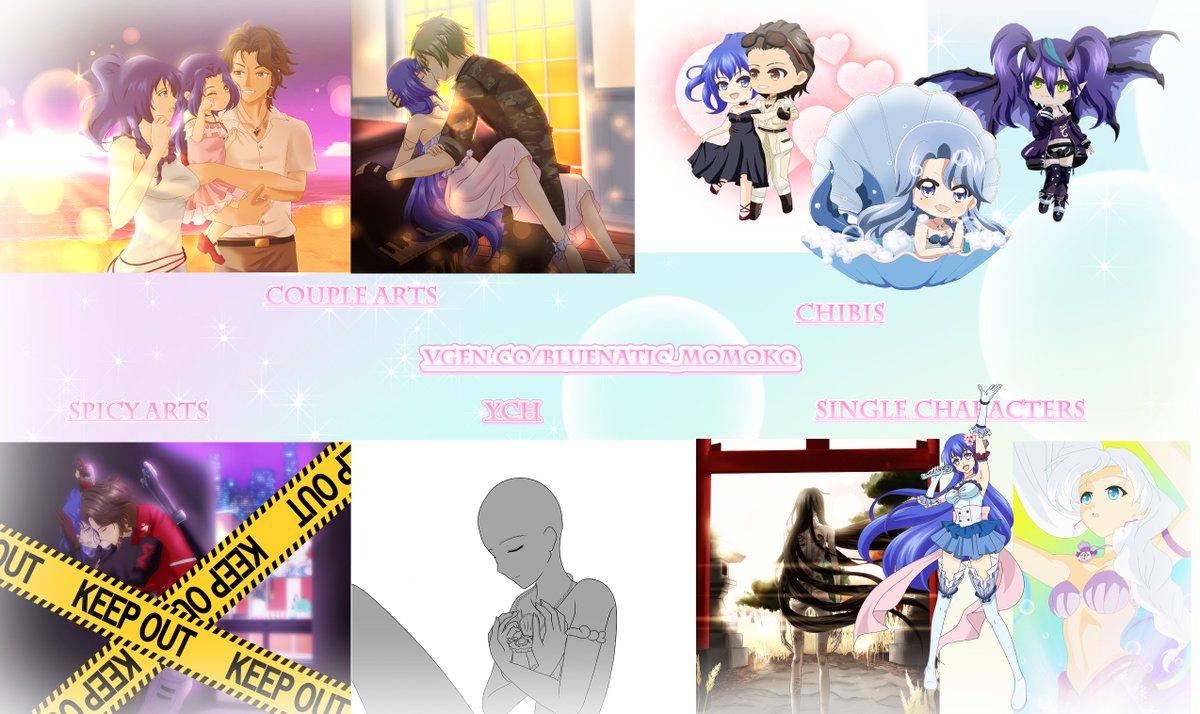 Bluenatic_Momoko🌸VTuber🌸Commissions Open 🌸 tweet media