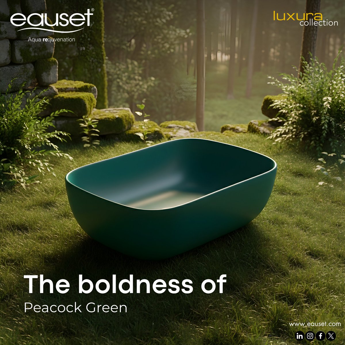 Eausetindia's tweet photo. Every color tells a story.
Bold. Calm. Serene. Sophisticated. Vibrant.
Discover the basin that reflects your mood.
#faucets #showers #sanitaryware #bathfitting #buildingmaterials #MadeInIndia #bathroom #quality #design #color #black #blue #green #beige #grey https://t.co/IM6fa56KYl