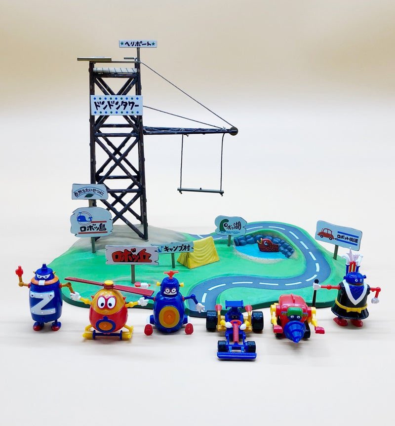 よいこのロボダッチカルタ 「ど」？ ドンドンタワー 「き」？？ キャンプ村