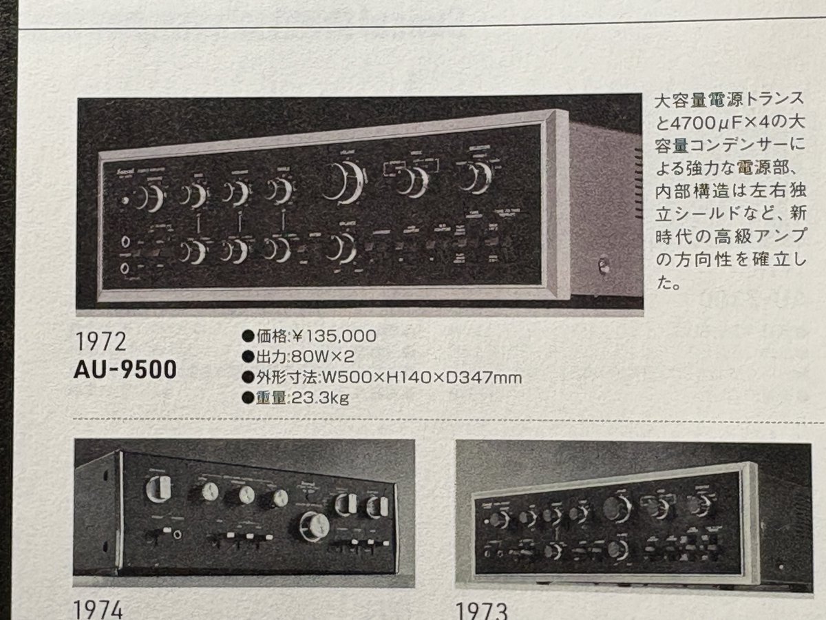 1972年当時135,000円、現在の貨幣価値に換算したら約70万円。これを量産してたんだからすごいよね。
