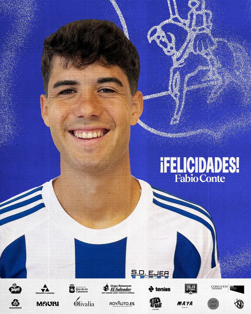 Hoy es el cumpleaños de... ¡Fabio Conte!⚽️🎉

Nuestro centrocampista cumple hoy 24 años🎂

¡Muchas felicidades, crack! Deseamos que pases un día genial😁👏

#EstoesLuchán💙