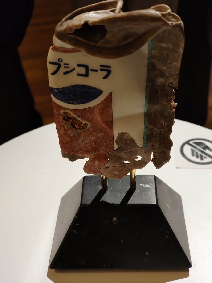 この作品の実物、最初は現代アート的なやつだなと思って見終えたん