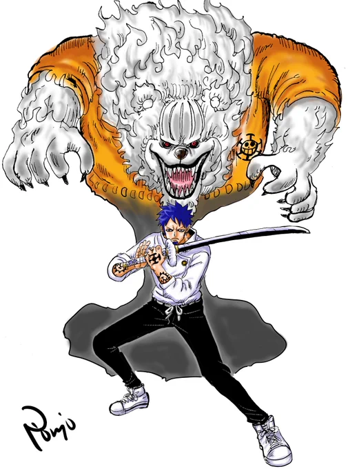 乙骨ローとリカベポ #onepiece #呪術廻戰 #JujutsuKaisen