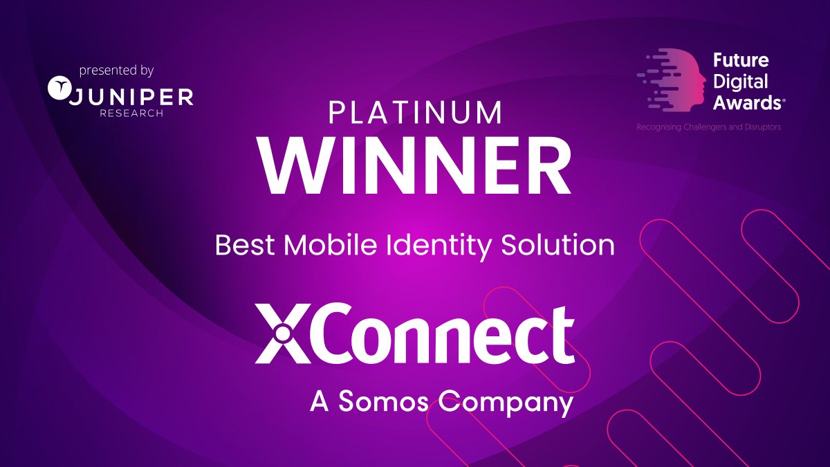 🏆🏆 Big follow-up: after yesterday’s win, SAFr Auth is now a Platinum Winner at the Juniper Research Future Digital Awards for Best Mobile Identity Solution. Two awards. Two products. One message: XConnect tech is setting the pace across voice and mobile identity.