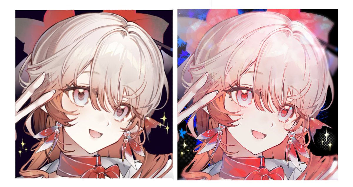 Before / After
差がすごい 😳