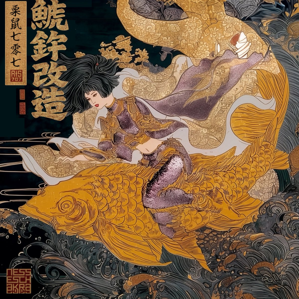 MusicChannel_J's tweet photo. RIS-707、Ness によるリミックス第3弾「RIDER OF THE GOLDEN CARP［鯱鉾Remix］」をリリース！

配信：https://t.co/gPT9Gq50Yr
Teaser Video：https://t.co/0lpNbjHzVH

@RIS_707
#RIS707 #RIDEROFTHEGOLDENCARP #Ness
#鯱鉾 #リミックス #エレクトロ #テクノ #Jpop #MusicChannel_J #MCJ #FRIENDSHIP https://t.co/XLcpmTba6q