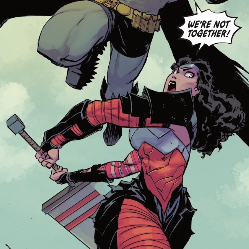 “WE’RE NOT TOGETHER!”