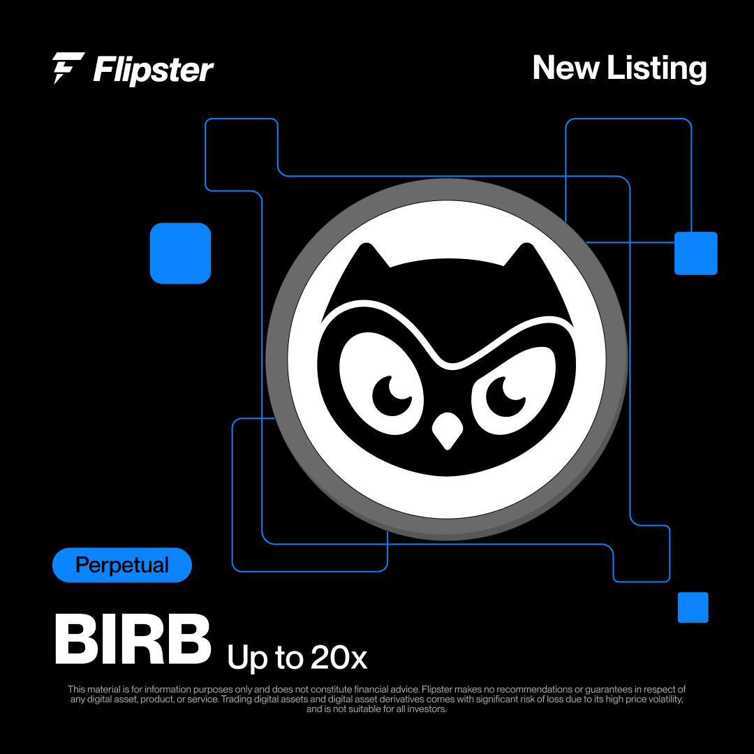 flipster_io's tweet photo. 🔥 New listings alert!

🆕 BIRBUSDT perp (20x)
🆕 GWEIUSDT perp (20x)

Don't miss out, get in on the action now ⚡️

👉 Get started: https://t.co/JYA6sRsluL

$BIRB $GWEI https://t.co/0nwwHOlfVJ