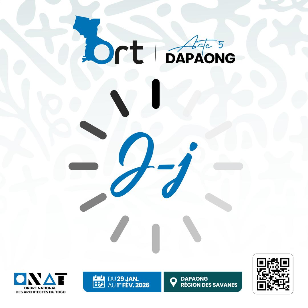 𝗖̧𝗮 𝘆 𝗲𝘀𝘁, 𝗼𝗻 𝘆 𝗲𝘀𝘁.

Après des semaines de préparation, Dapaong vibre au rythme de la 𝟱ᵉ 𝗲́𝗱𝗶𝘁𝗶𝗼𝗻 𝗱𝗲 𝗹’𝗢𝗥𝗧. L’architecture est à l’honneur, les rencontres commencent, l’énergie est bien là.

L’ORT 5 peut officiellement commencer✨

#togo <a href="/Tgtwittos/">TT228</a>