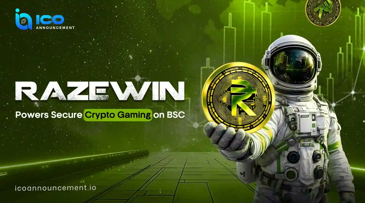 ICOAnnouncement's tweet photo. Curious about Razewin? Discover this new presale token and learn before you leap!
Explore More Visit: https://t.co/55fnb3OHhV
#Razewin #CryptoPresale #BlockchainToken #NewCrypto #CryptoInvesting #CryptoCommunity #CryptoBeginners #BlockchainInnovation https://t.co/uiHlc0J5OF