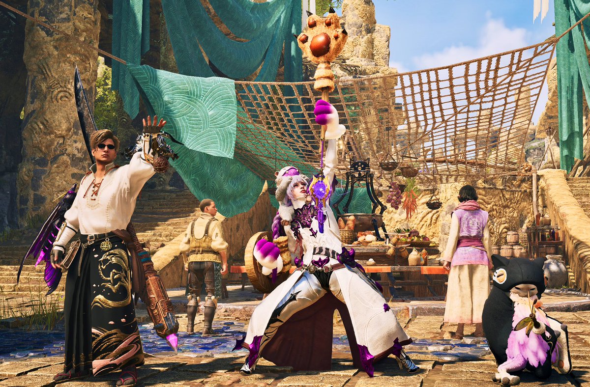 昨日は初めましての方含めフルパでがっつりゴグマ周回！

解散した後はイツメンのマモルンに付き合ってもろてイベントの片手作ったりで

充実したモンハン出来た(ㅅ´꒳` )感謝！

他の方々ともタイミング合う際
是非ご一緒していただけたらなと思うのでお声かけ等お待ちしてます！

 #モンハンワイルズ