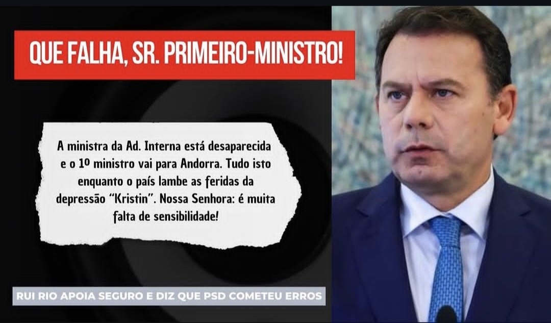 Bom dia caríssimos 😊
Esta foto é a "capa" do Ao Nascer do Dia do Camilo Lourenço e resume bem o estado da Nação. 
Como ele próprio diz, um líder vê-se nos maus momentos e Montenegro definitivamente não é o líder que Portugal merece (isto sou eu que digo) estamos por nossa conta