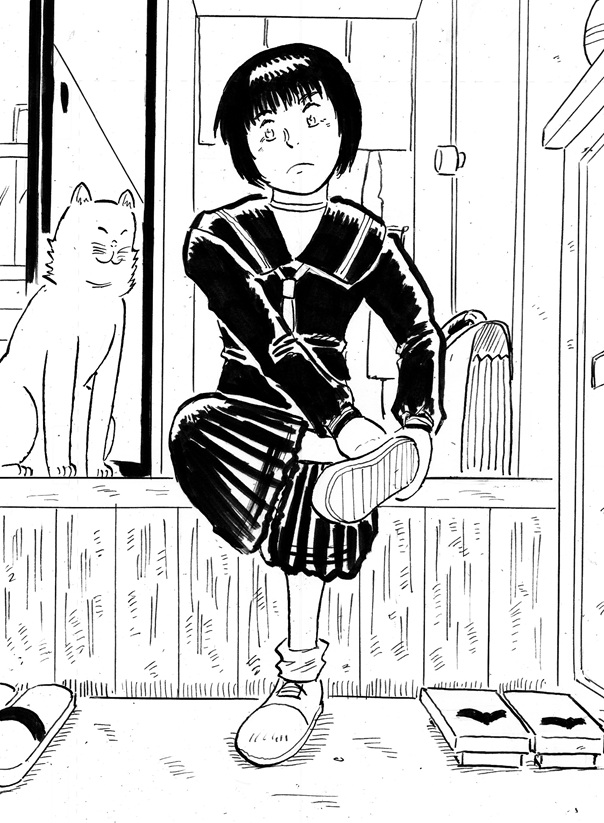 メカ絵で僕の事を知られた方が直後にこういう作品を出されたらどういう心境なのでしょう。 