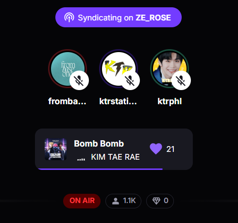 frombaseone's tweet photo. "Bomb Bomb" is out now!! Join us along with @ktrstation and @KimTaeraePHL on Stationhead!

TAERROR MAN DROPS BOMB BOMB #Taerae_BombBombOST
#김태래_음색장인 
#KIMTAERAE https://t.co/7wecGZ4jWl