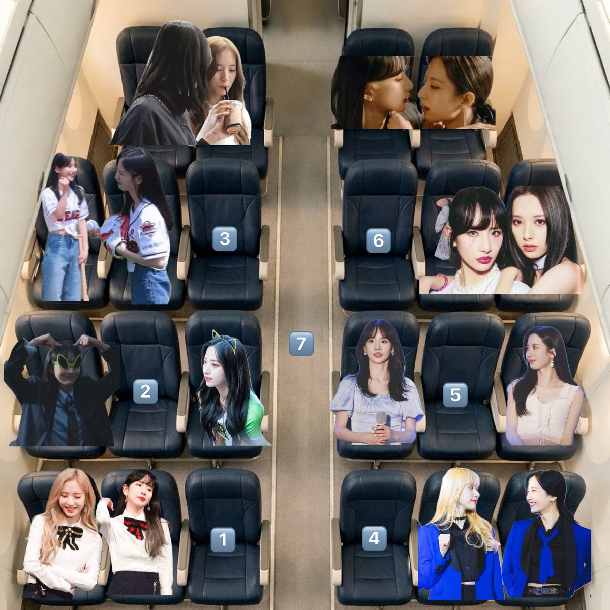 비행기 좌석 고르기 섫뽀ver
5번 고를 사람 진짜 그러는 거 아녀요