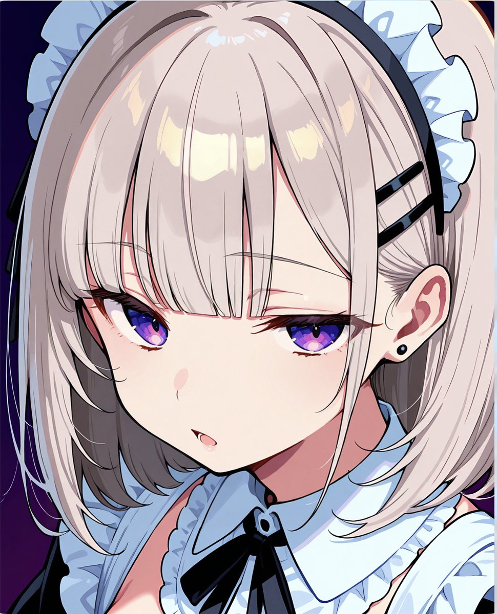 メイドコスプレさせられて「だる・・・」って感じの澪ちゃん! 