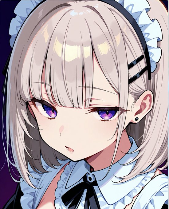 メイドコスプレさせられて「だる・・・」って感じの澪ちゃん!