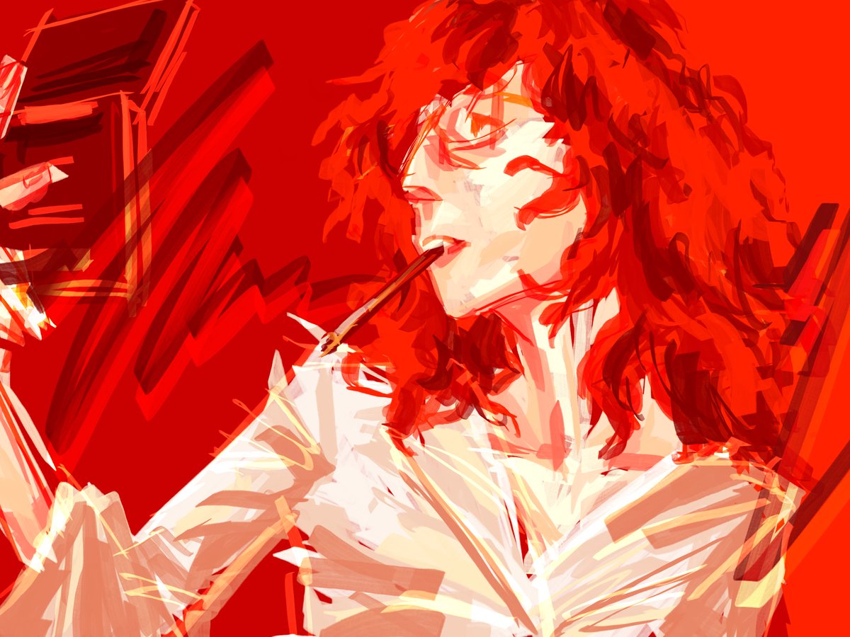 777dogyrs's tweet photo. the full red is so fire actually #janeremover #jrjrjr #revengeseekerz #digitalart #procreate https://t.co/ipAdJEPshH