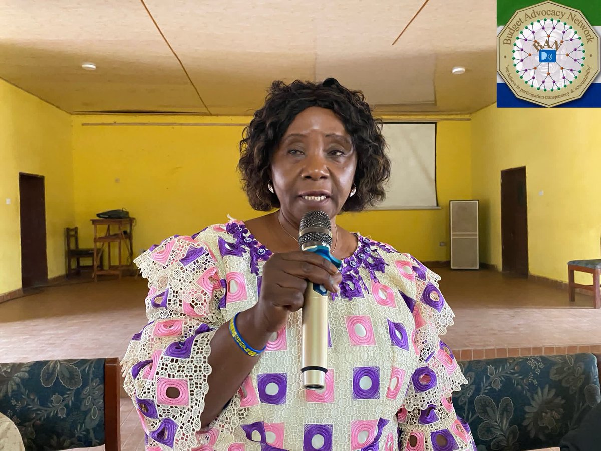 Budget Advocacy Network Sierra Leone -BAN tweet media