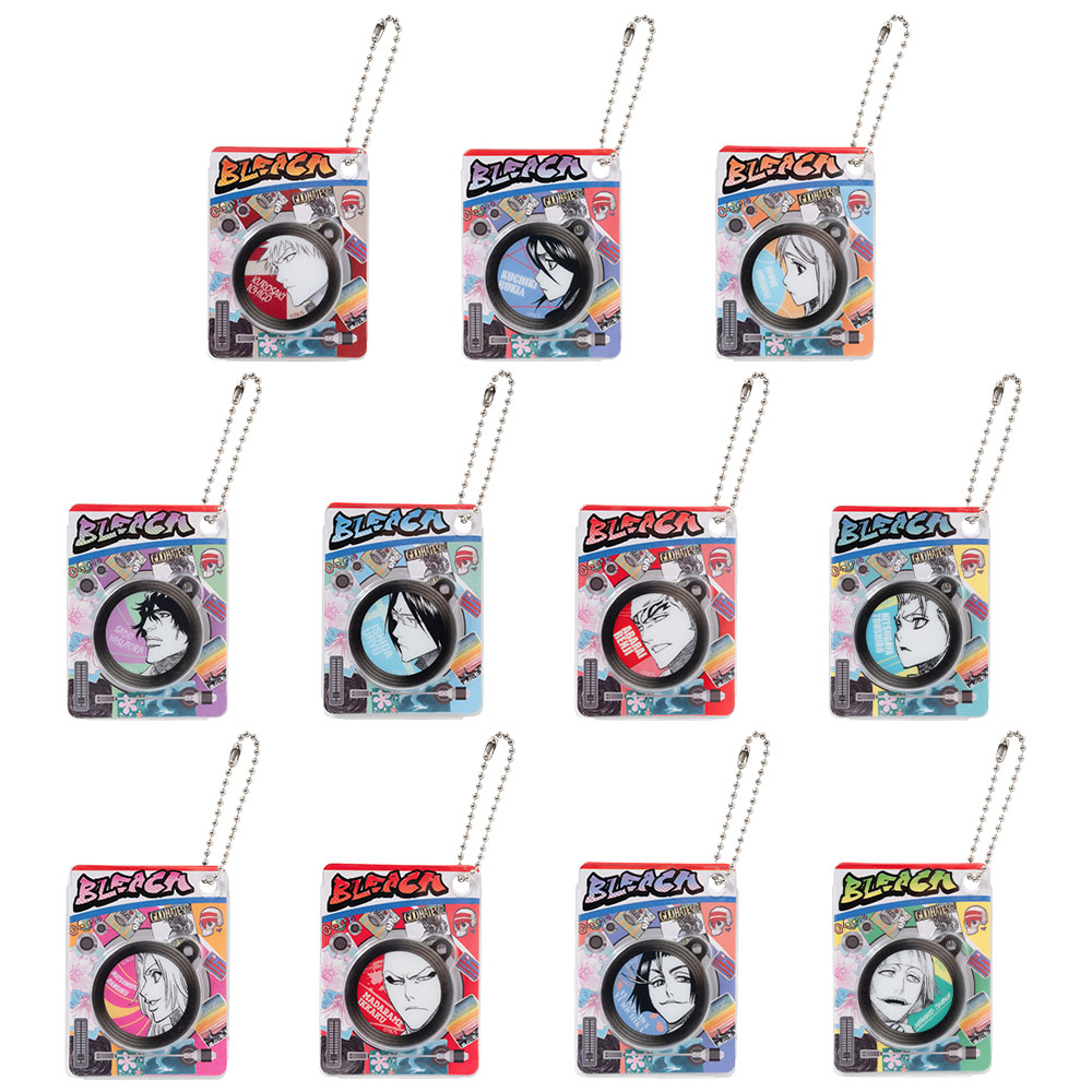 ★JUMP SHOP原作新商品情報★ 

2/13(金)発売
『BLEACH』ブリスターキーホルダーコレクション
レコードVer.（全11種／ランダム1種入り）
各880円(税込)

常設13店舗+ららぽーと福岡店+JSOL(10時)で発売
jumpshop-online.com
※梅田店は2/26(木)まで休業