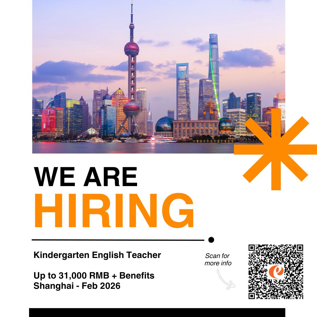 CGC_China's tweet photo. 🚨 Kindergarten English Teacher — Shanghai (Pudong)
Start Mar 2026 (2026–27 AY). Apply: https://t.co/kCV3f5euZT

#TeachingJobs #Shanghai #KindergartenTeacher https://t.co/jL1NHLOcrZ