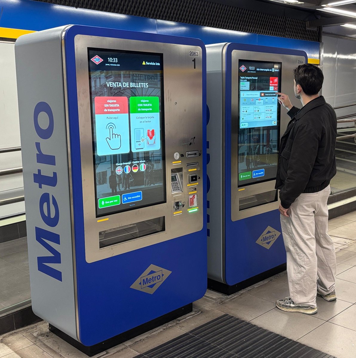 Metro de Madrid tweet media