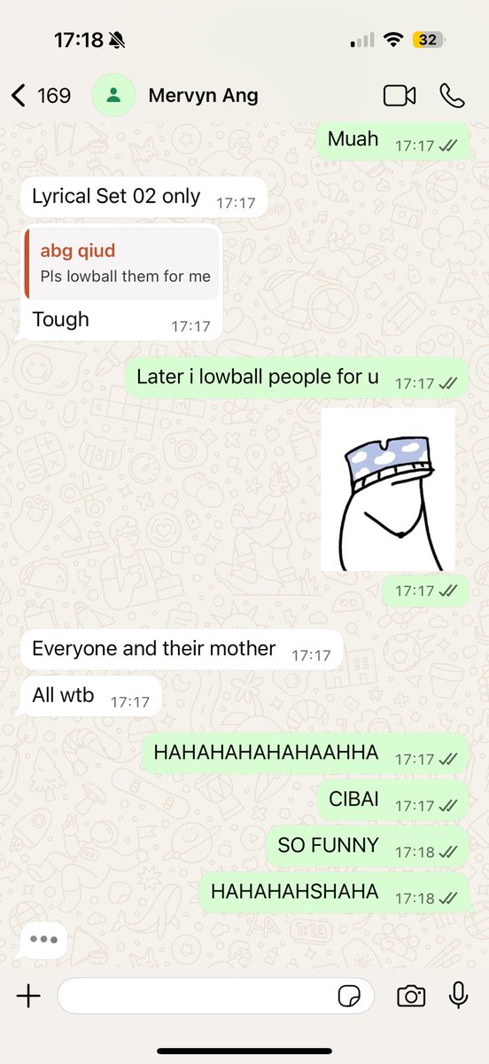 This conversation is so funny i need to post it here 😭