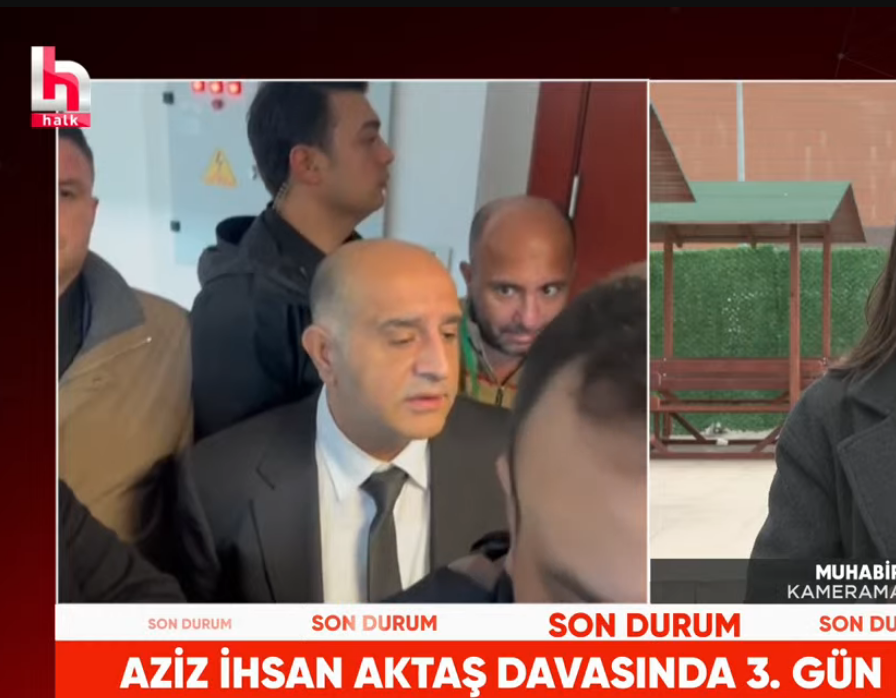 OrhanUguroglu's tweet photo. Azlz İhsan Aktaş gördük ki devlet korumalarının himayesinde
Peki hemen arkasındaki gözleri ferfecir okuyan bu gizemli zatı muhterem kim?
@odatv @halktvcomtr @szctelevizyonu
#AzizİhsanAktas
#dava
#halktv
#odatv https://t.co/1zdvMbpXaw