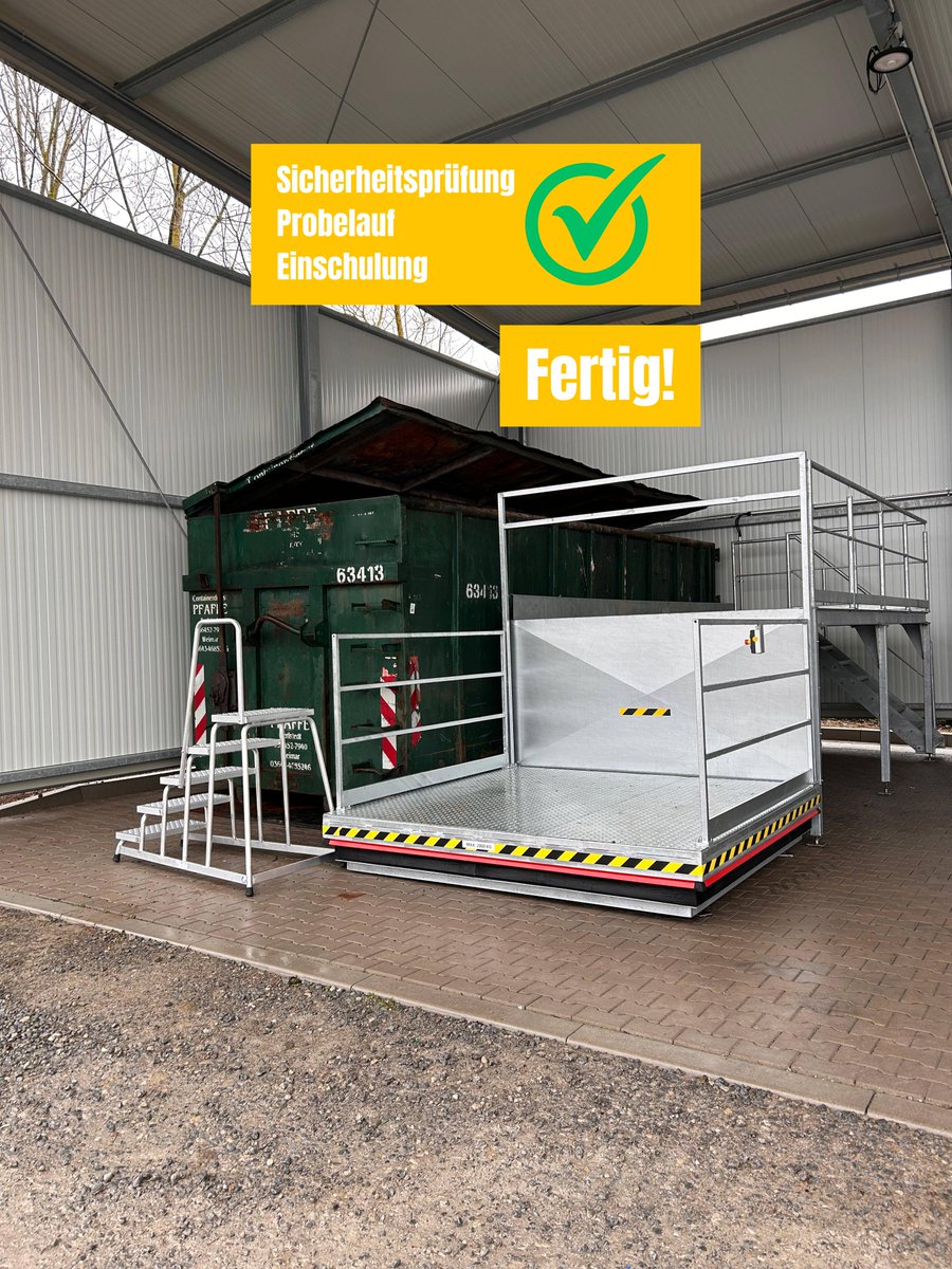 malukGmbH's tweet photo. Wir durften gleich zwei Verladehubtische im Sonderbau an eine Großbäckerei in Deutschland ausliefern. Die Anwendung ... 👉im Kommentar weiterlesen.
#hubtisch #hebeanlage #scissorlifttable #sonderbau #logitik #metall #industrie #maluk #bestcompany https://t.co/FlcRg6qPKN