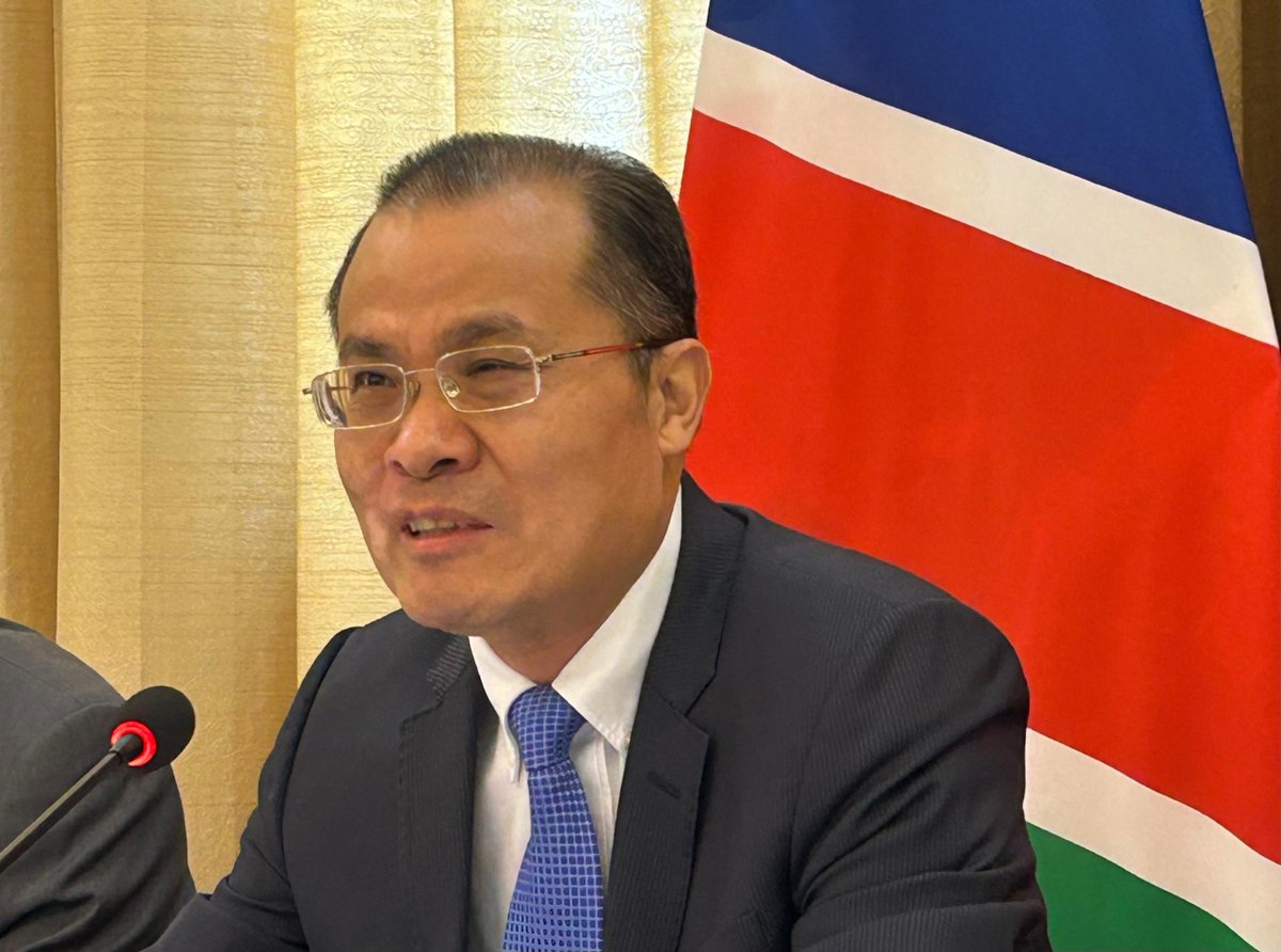JUST IN: Chinese Ambassador to Namibia, Zhao Weiping says China will implement 58 key activities under five different categories, and Namibia will be one of the countries invited to participate in the China–Africa Year of People-to-People Exchanges.

He made these remarks on