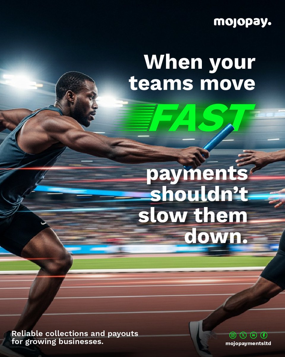 Finance teams move fast. Your payments should, too.
With MojoPay, collections, disbursements &amp; settlements run reliably at scale.

Focus on growth, not bottlenecks.

👉 mojo-pay.com