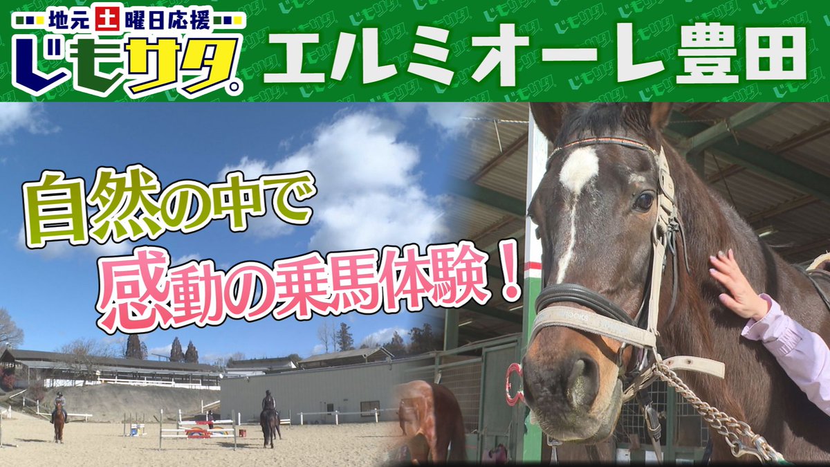 ☆━━【Youtube配信開始！】━━☆ 

 　　　　　1月31日㊏放送
　　　「エルミオーレ豊田」

▼リポーター
Star☆T 和久田 朱里 さん
☆━━━━━━━━━━━━━━━☆

ぜひご覧ください！🐎
youtu.be/bbhScOTMMrc