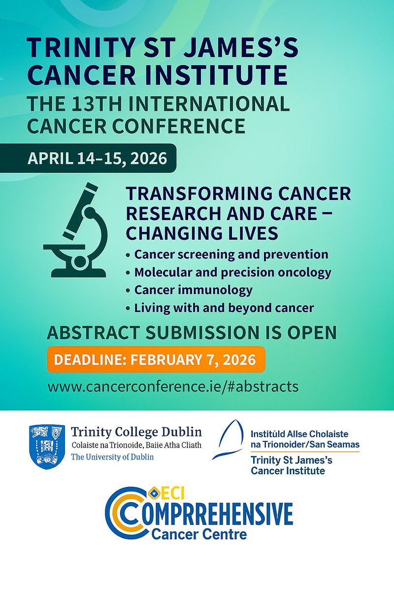 Trinity St James's Cancer Institute tweet media