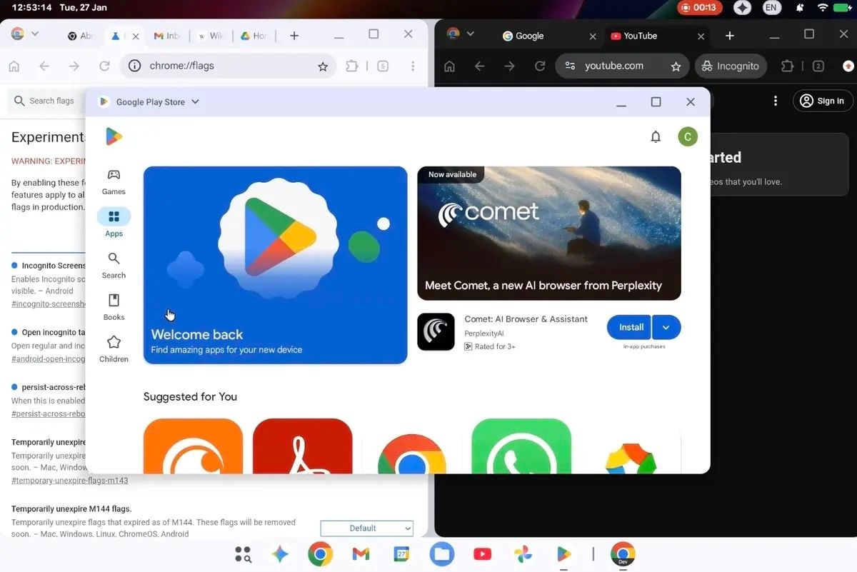 Google montre par erreur l'interface de son futur Android pour PC buff.ly/nXBuftx
