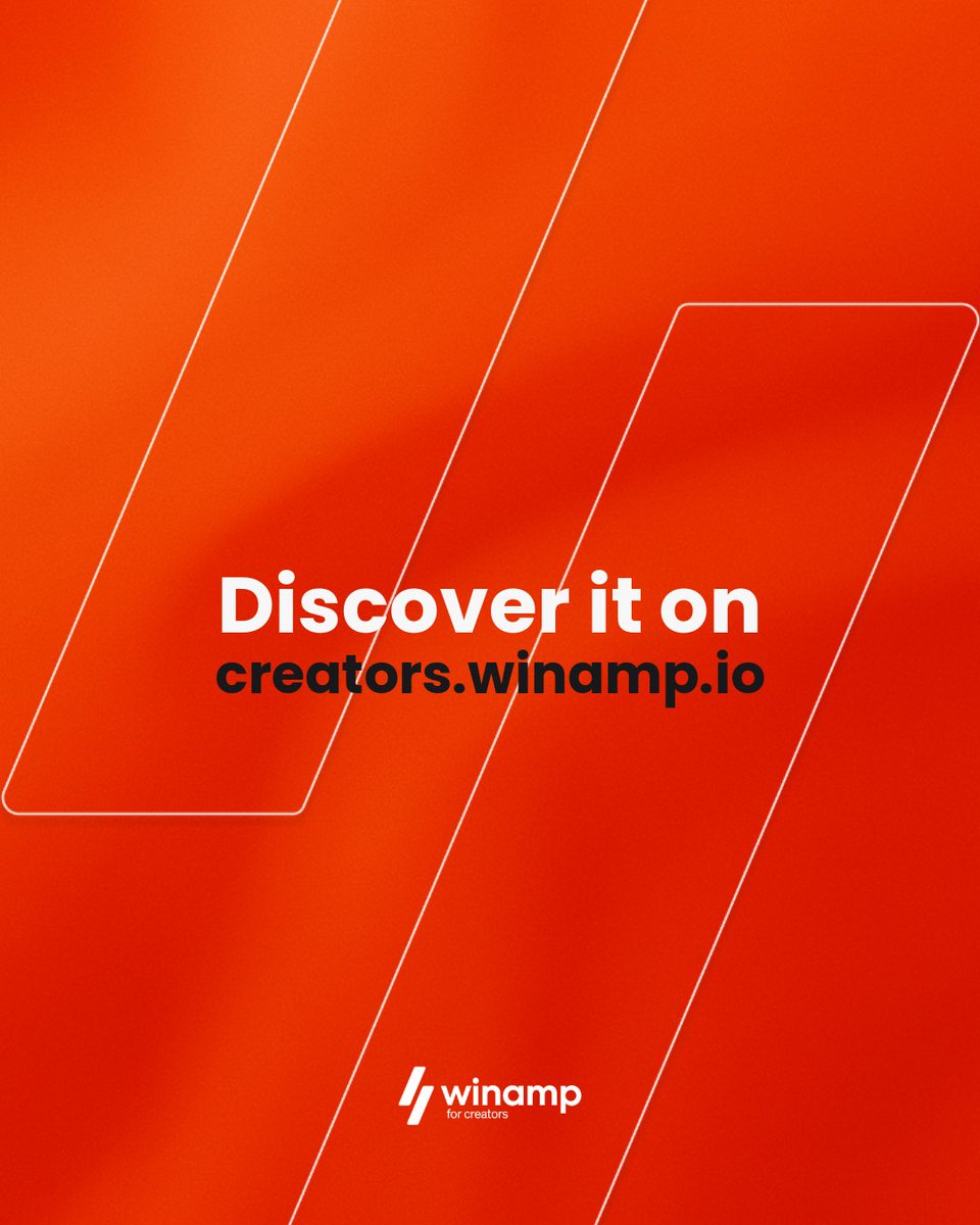 Winamp for Creators tweet media