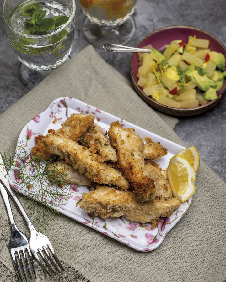Cfulvio's tweet photo. This week's @RTE_GUIDE is a foodie delight! Indulge in Cajun Chicken Pieces with Pineapple Salsa 🌶️🍍 and the Giant Lamb Harissa Sausage Roll with Chive Sour Cream. Don't miss out on these mouthwatering recipes! #RTEGuide #FoodieFavorites #CajunChicken #LambSausageRoll https://t.co/HsSV3wFMkw