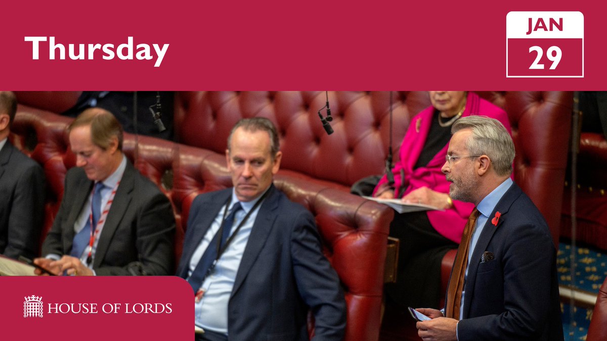 UKHouseofLords's tweet photo. π #HouseOfLords from 11am includes:
π₯ fines imposed on water companies
π₯ reversing decline in public trust of national politics
π₯ UK-EU customs union
π₯ UK diplomacy and conflict resolution
π₯ #EnglishDevolutionBill
β‘οΈ See full schedule
https://t.co/WGTghRrdsV https://t.co/XJQTlvoHd5