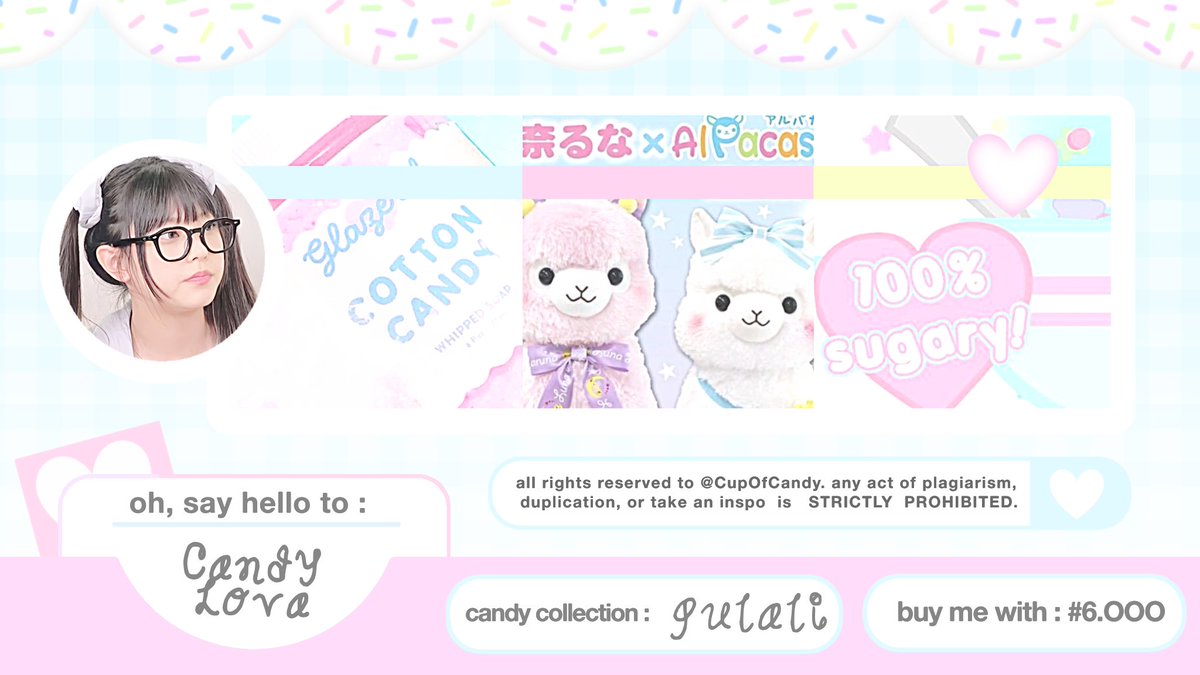 OfCandyland's tweet image. help repost? thankchu .♥︎ #zonauang 02

sugar angels, new candy pieces just popped in! layouts of sullyoon — wonyoung — minju — hanni — minji — haerin — kya  priced at &amp;lt; 6.OOO &amp;gt; 

tap into @CupOfCandy’s dm to get yours!